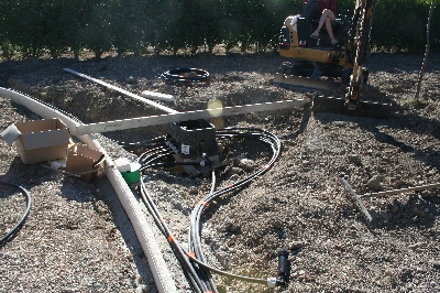 Début juillet 2007 : Travaux