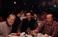David Stevenson, Moi, Carl Warner (Photo Alex)