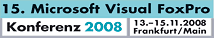 Dates du 15ème Visual FoxPro Devcon Franckfort